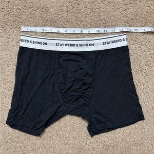 Black Men's Boxer Briefs
